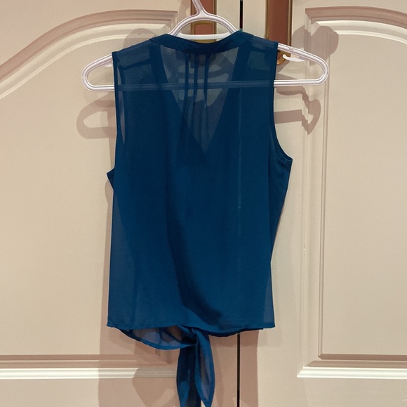 Sleeveless blouse chiffon - Picture 3 of 3